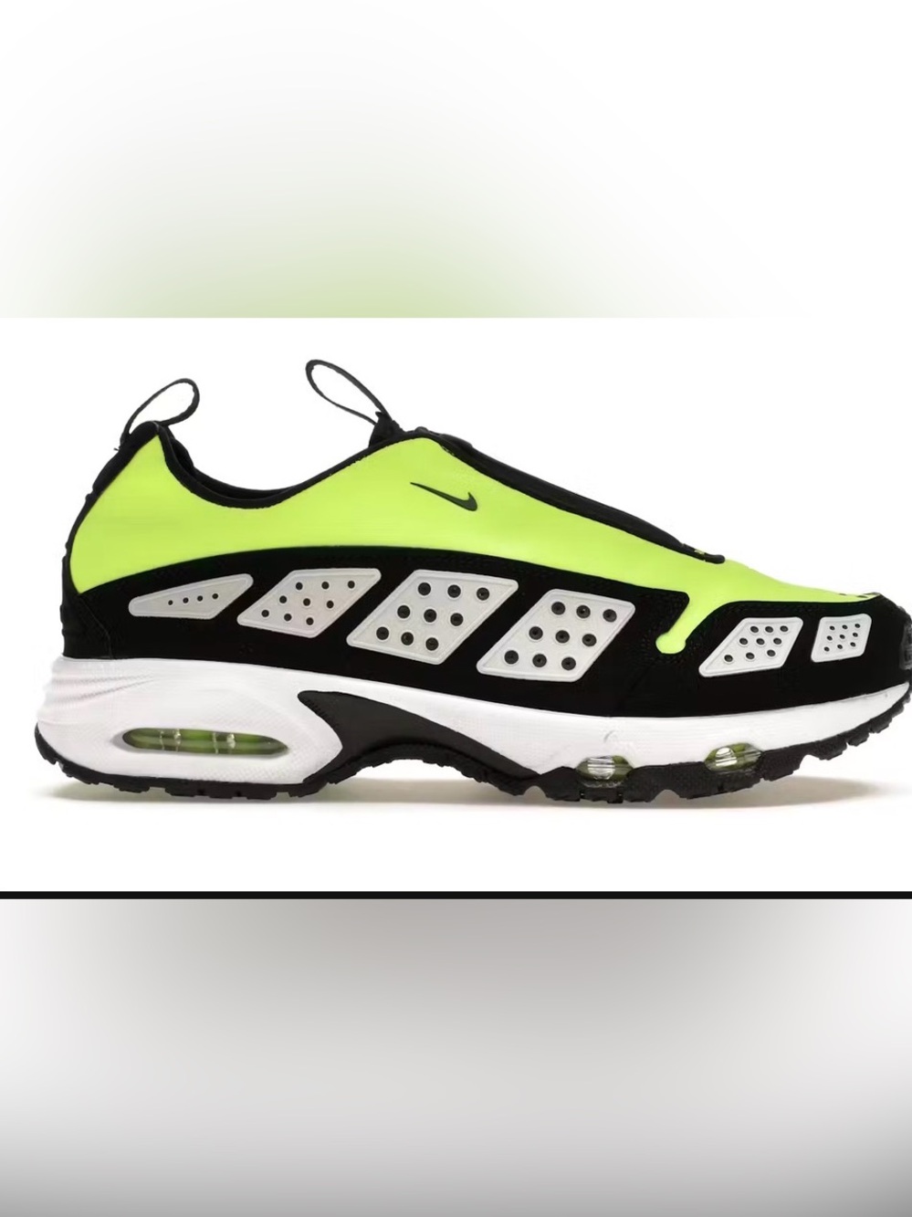 Nike Lime Green and Black SNDR